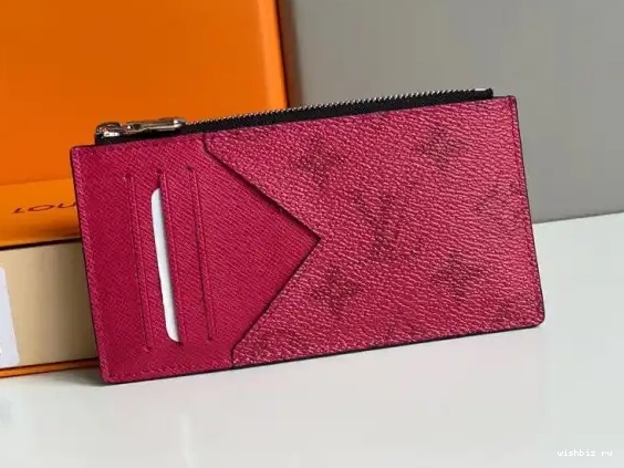 WIS HOLDER CARD COIN LOUIS VUITTON 0703
